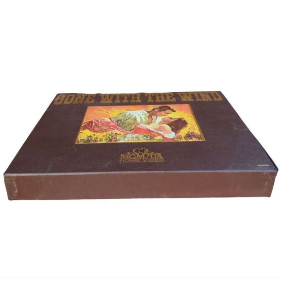 Gone With The Wind MGM/UA Home Video 2 Tape HI-FI VHS Deluxe Edition Box Set '85 - Picture 8 of 12